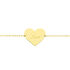 Damenarmband Gold 375 Herz gravierbar Valeria - Personalisierte Geschenke Damen | OROVIVO