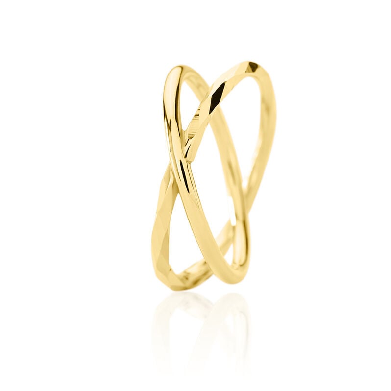 Damen Ring Gold 375 Twist 3 - Ringe Damen | OROVIVO