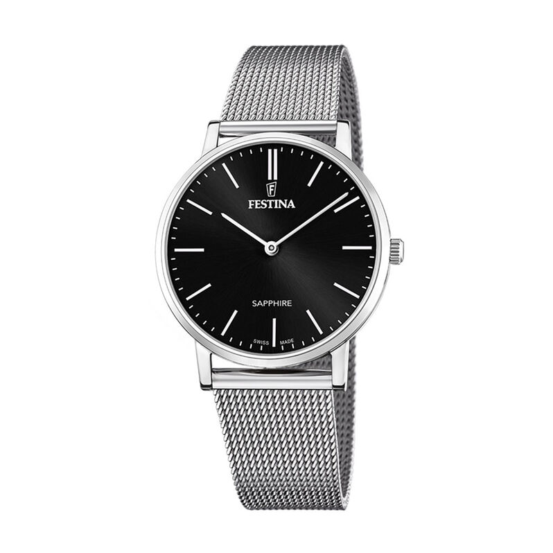 Montre Festina Swiss Made Noir - Spannringe Herren | OROVIVO
