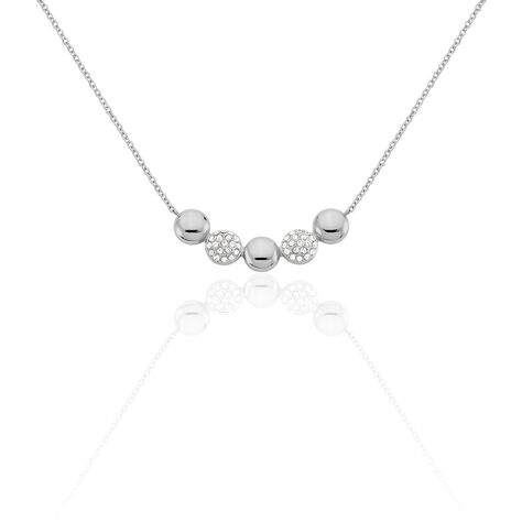 Damen Halskette Edelstahl Kristall - Halsketten Damen | OROVIVO