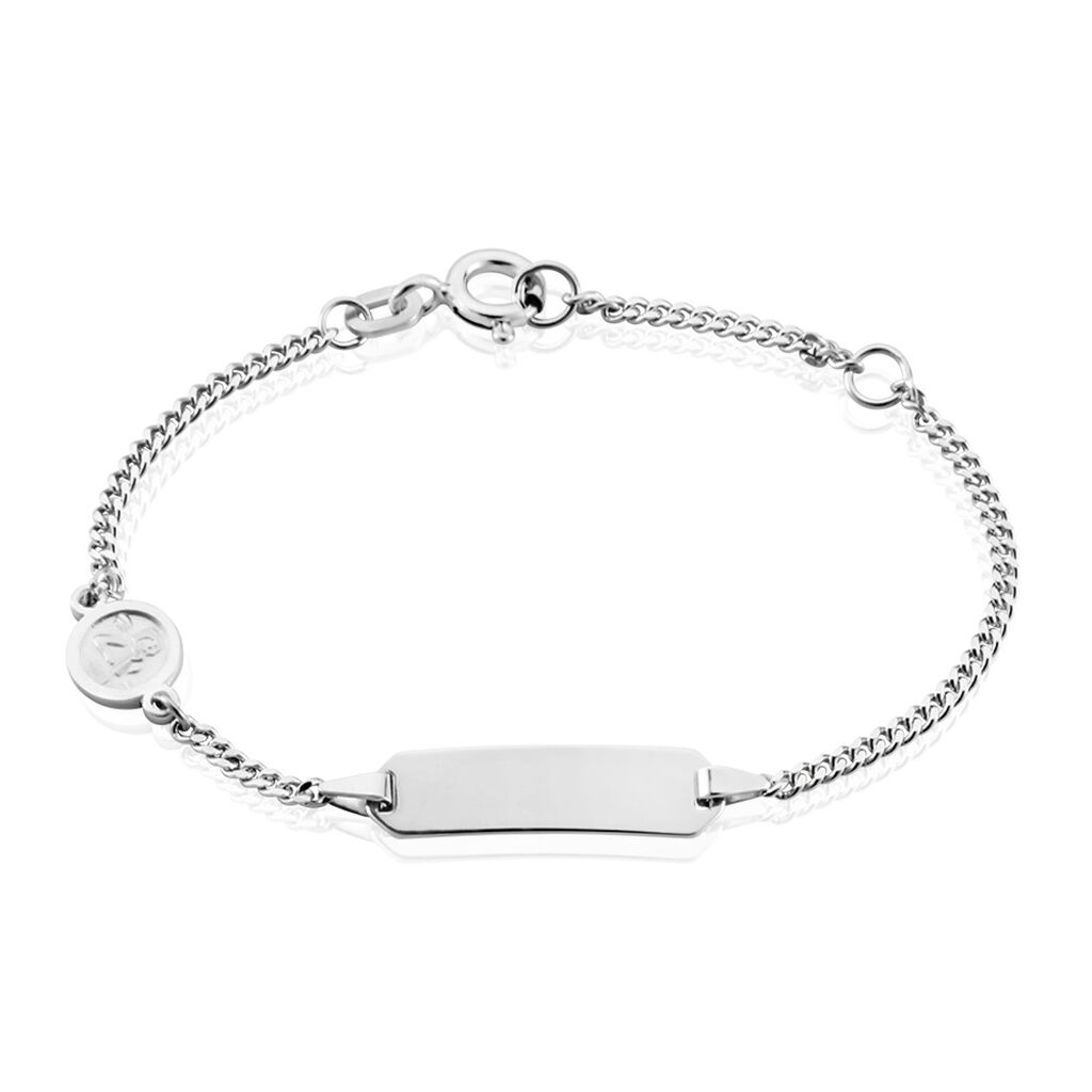 Kinder Id Armband Panzerkette Silber 925 Engel - Armbänder mit Gravur Kinder | OROVIVO