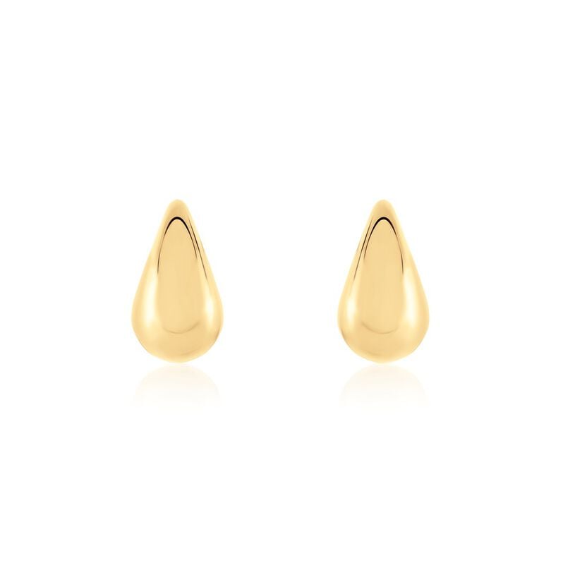 Boucles D'oreilles Puces Xenia Acier Jaune - Spannringe Damen | OROVIVO