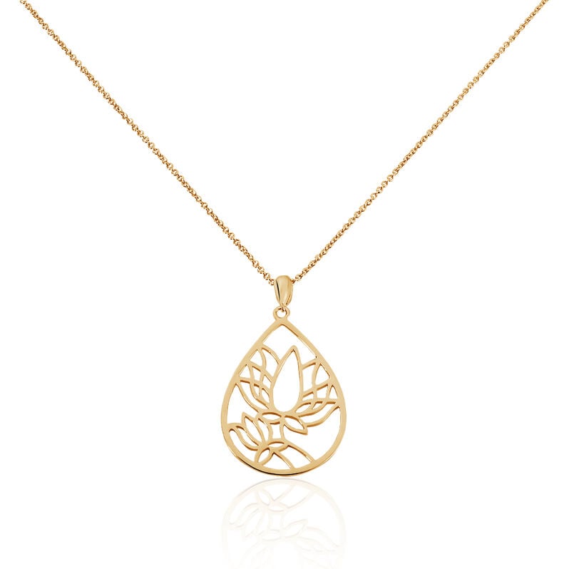 Collier Plaque Or Yaizu - Spannringe Damen | OROVIVO