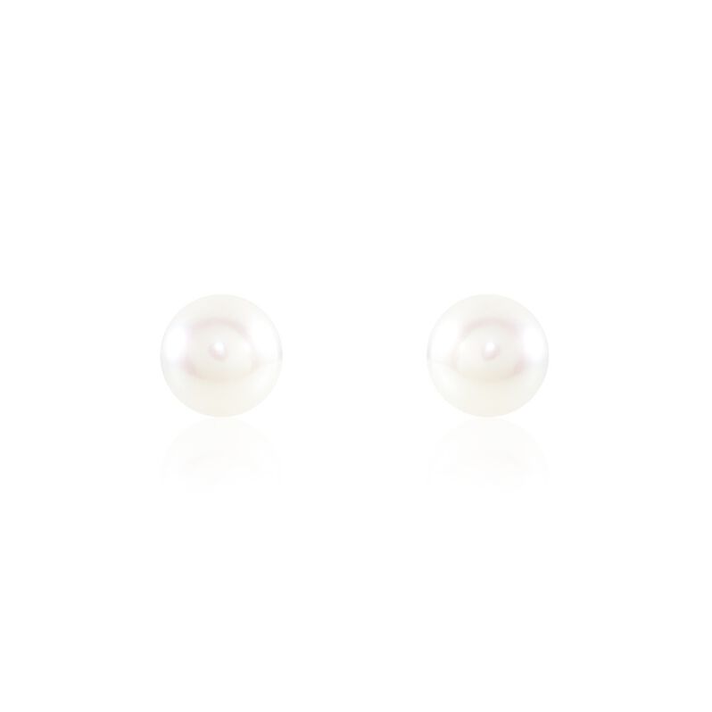 Ohrstecker Gold 375 Zuchtperle 8-9 mm - Ohrstecker Damen | OROVIVO