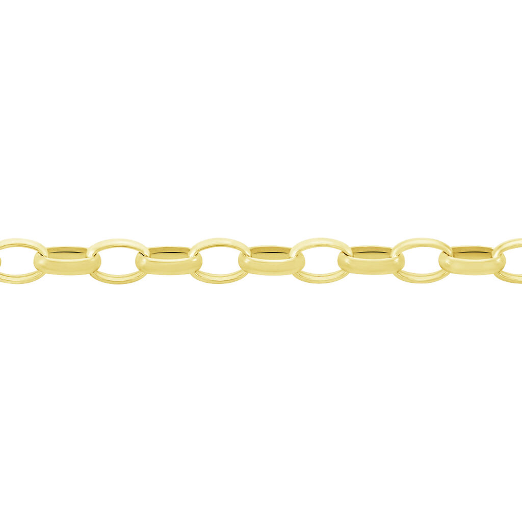 ERBSKETTE Damen Armband Gold 375 (9 Karat) B 4,5 mm