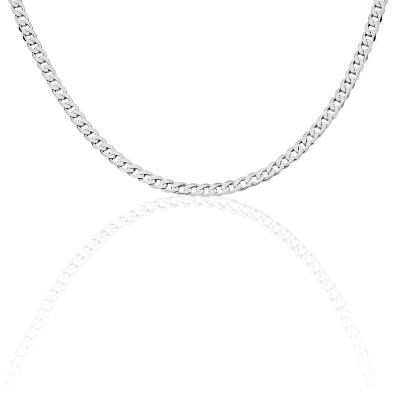 PANZER S 8 Unisex Kette Silber 925 B 5 mm - Halsketten Unisex | OROVIVO