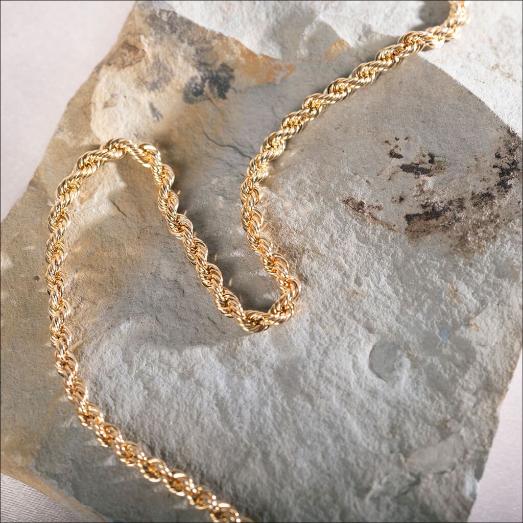 Damenarmband Kordelkette Gold 585  - Armketten Damen | OROVIVO