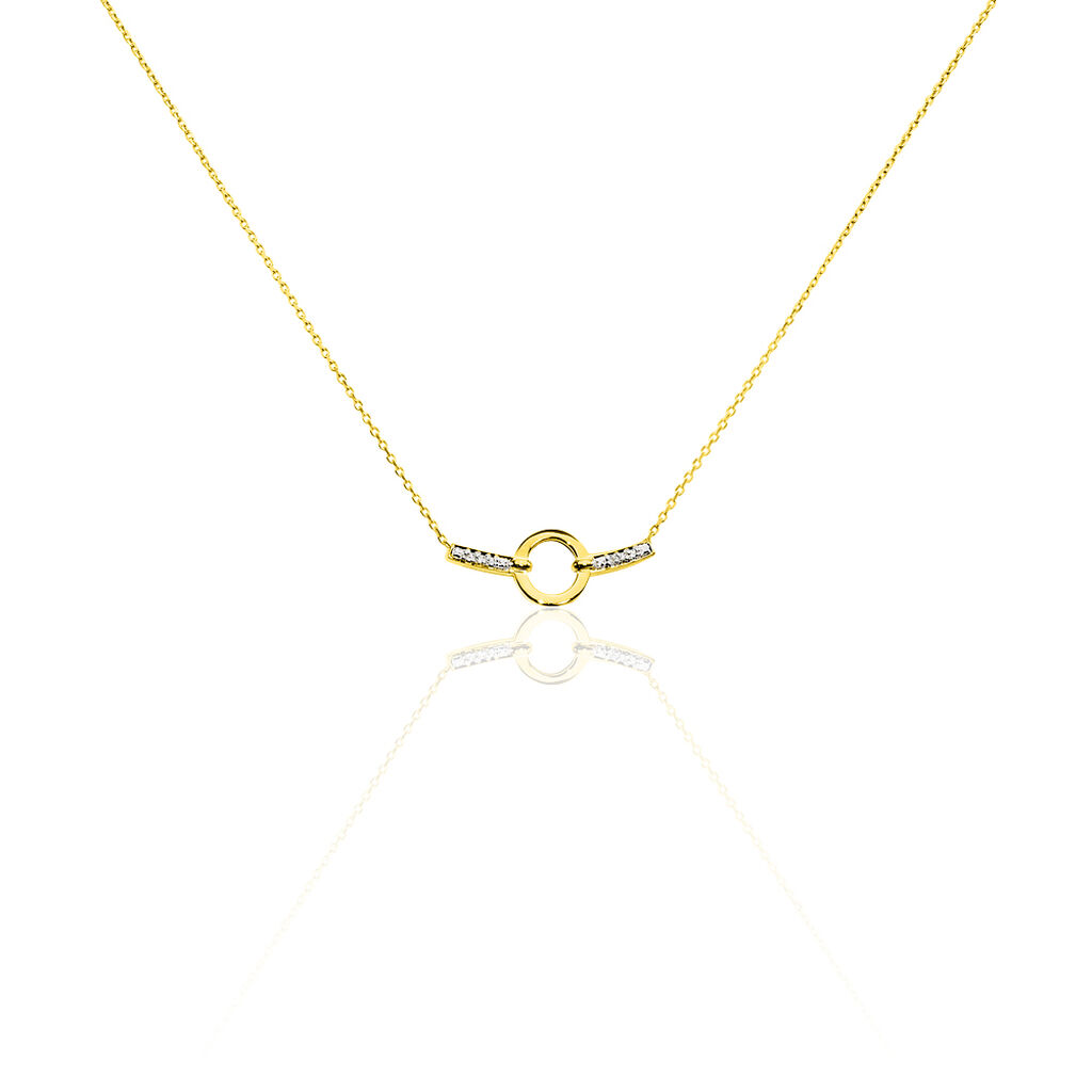 Collier Anaya Or Jaune Diamant - Spannringe Damen | OROVIVO