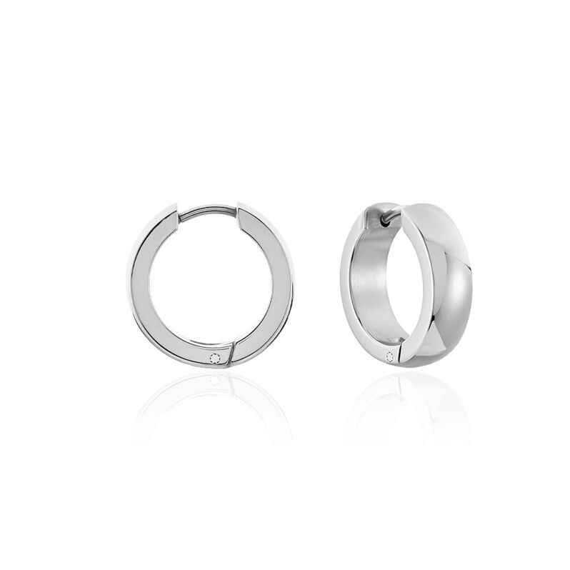 LYRIC Unisex Creolen Titan B 5 mm - Creolen Unisex | OROVIVO