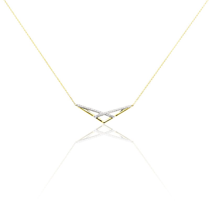 Collier Constancy Or Jaune Diamant - Spannringe Damen | OROVIVO