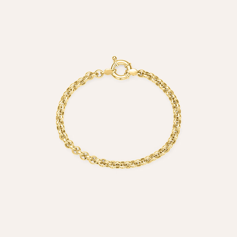 Bracciale Catena Colette Oro Giallo - Spannringe Damen | OROVIVO