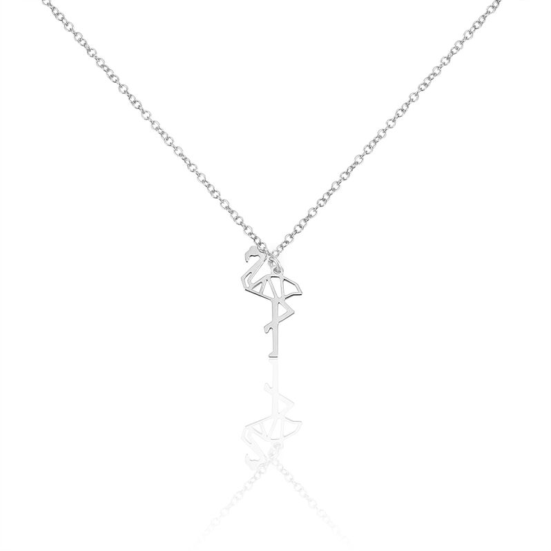 Collier Argent Rhodie Mayssoun Origami - Spannringe Damen | OROVIVO