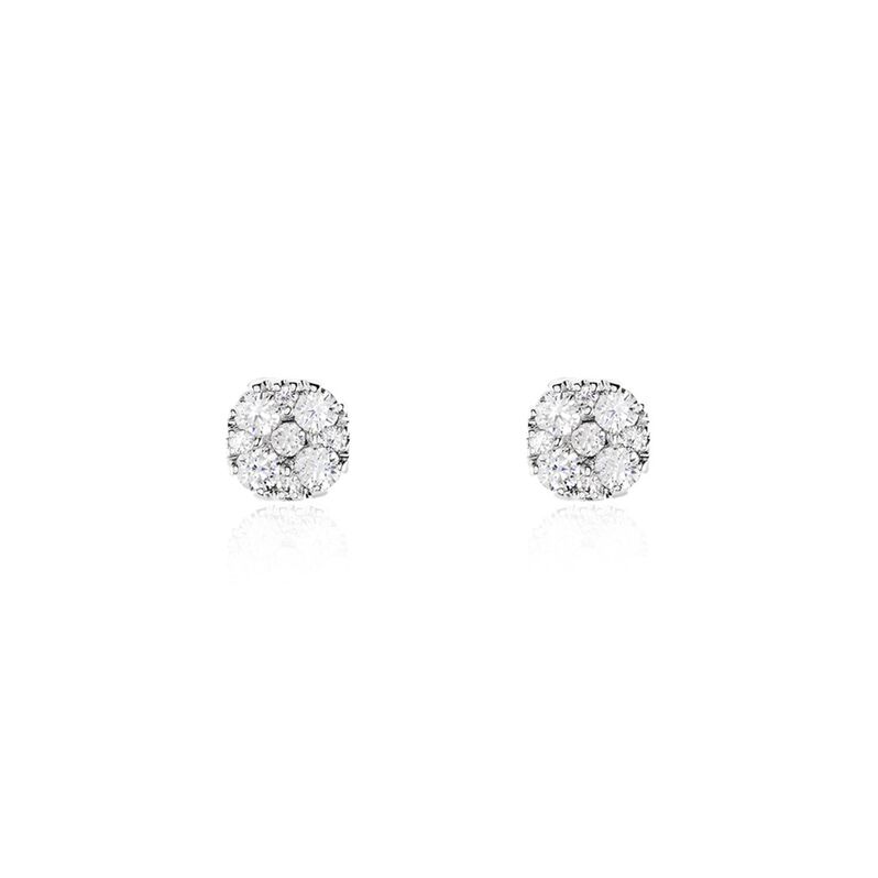 Damen Ohrstecker Roségold 375 Zirkonia Bina - Ohrstecker Damen | OROVIVO