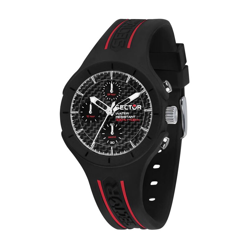 Multifunzione Speed cassa in nylon e cinturino in silicone - Spannringe Herren | OROVIVO