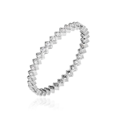 Damen Ring Silber Silber 925 Zirkonia   - Ringe mit Stein Damen | OROVIVO