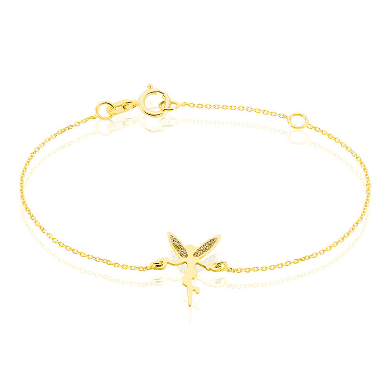 Bracelet Or Jaune Feelia Fee Dore - Spannringe Kinder | OROVIVO