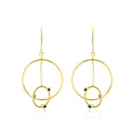 Damen Ohrhänger Lang Gold 375 - Ohrhänger Damen | OROVIVO