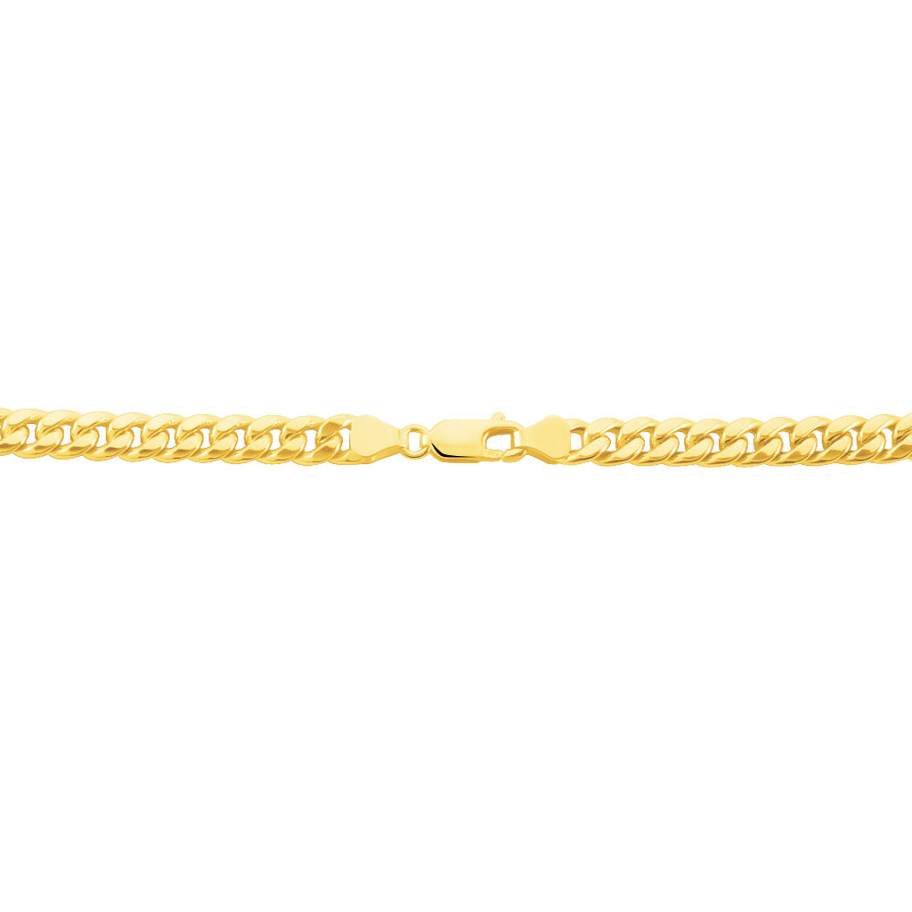 Damen Panzerkette Flach Gold 585  - Halsketten Damen | OROVIVO