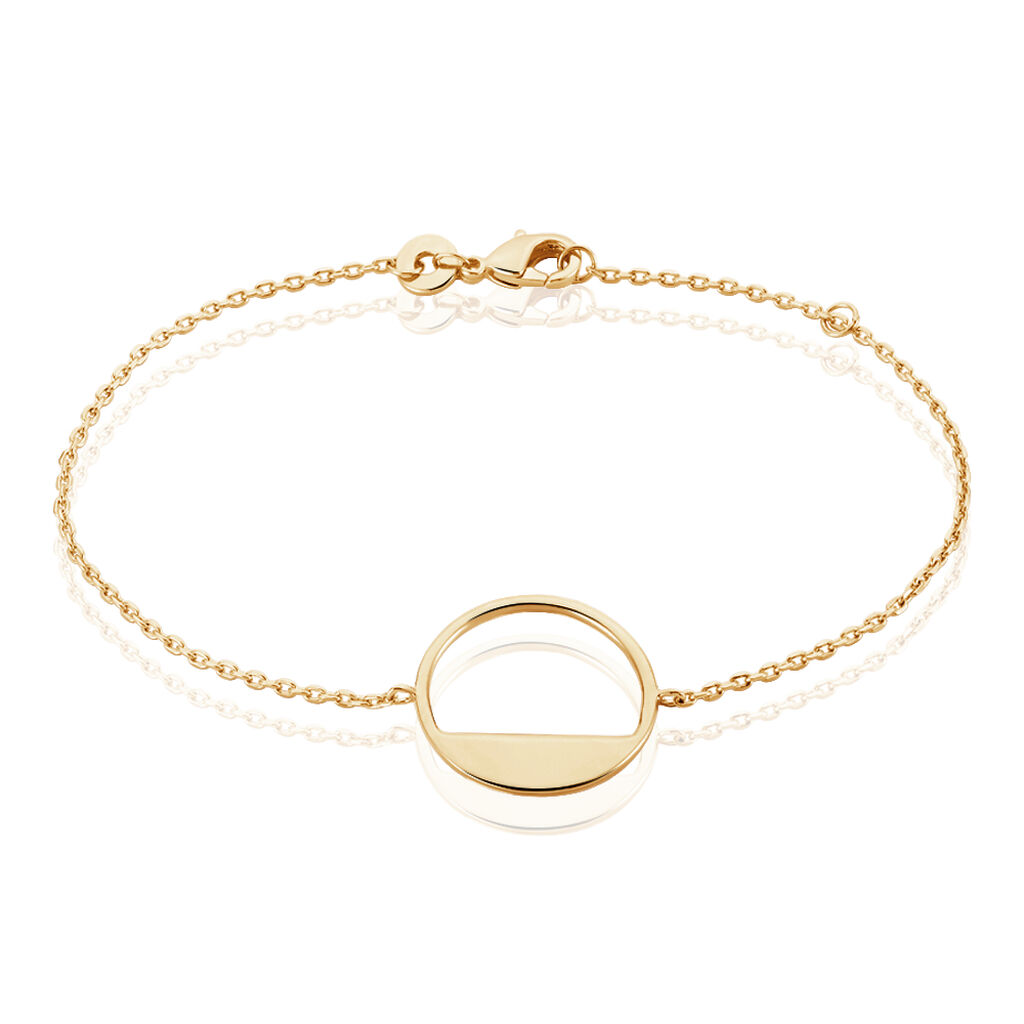 Bracelet Roni Plaque Or Cercle - Spannringe Damen | OROVIVO