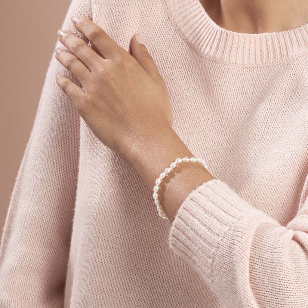 Bracelet Anjana Or Jaune Perle De Culture - Spannringe Damen | OROVIVO