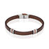 BRUCE 1 Herren Armband Leder Bicolor