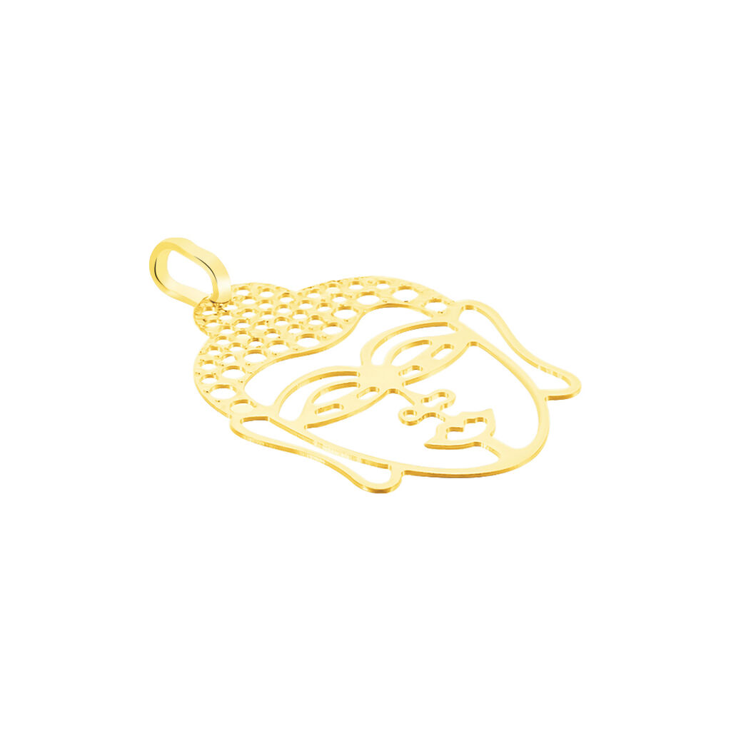 Anhänger Gold 375 Buddha - Schmuckanhänger Damen | OROVIVO