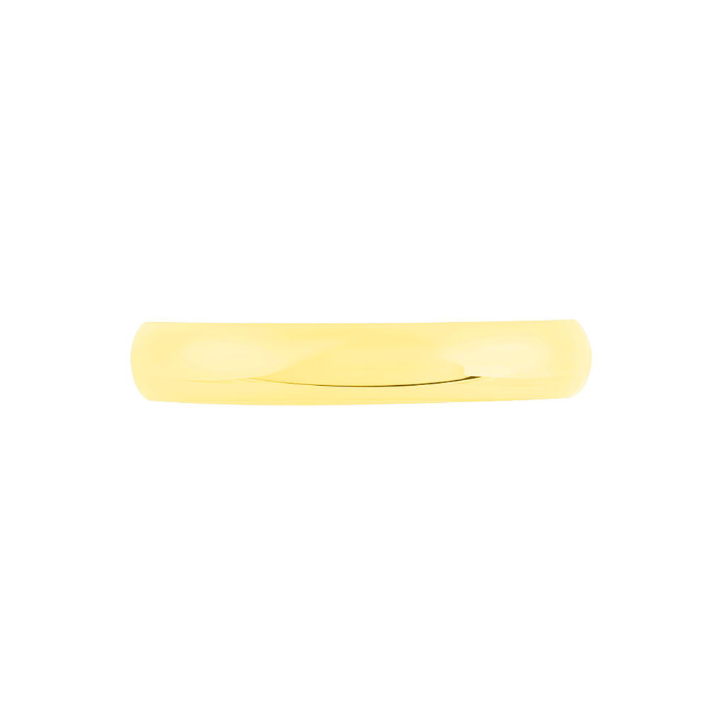 Alliance Aphroditia Demi Jonc Bombe Or Jaune - Spannringe Familie | OROVIVO