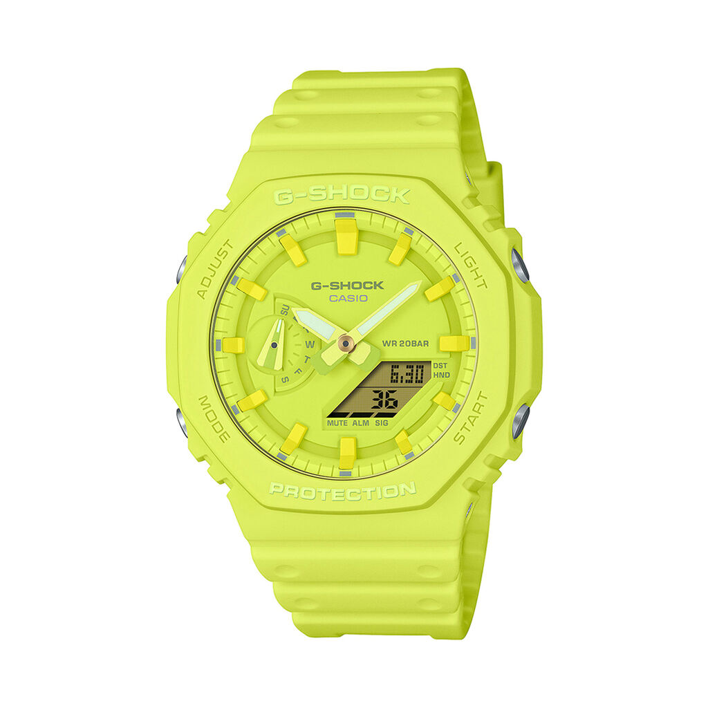 CASIO G-SHOCK Herrenuhr GA-2100-9A9ER Quarz