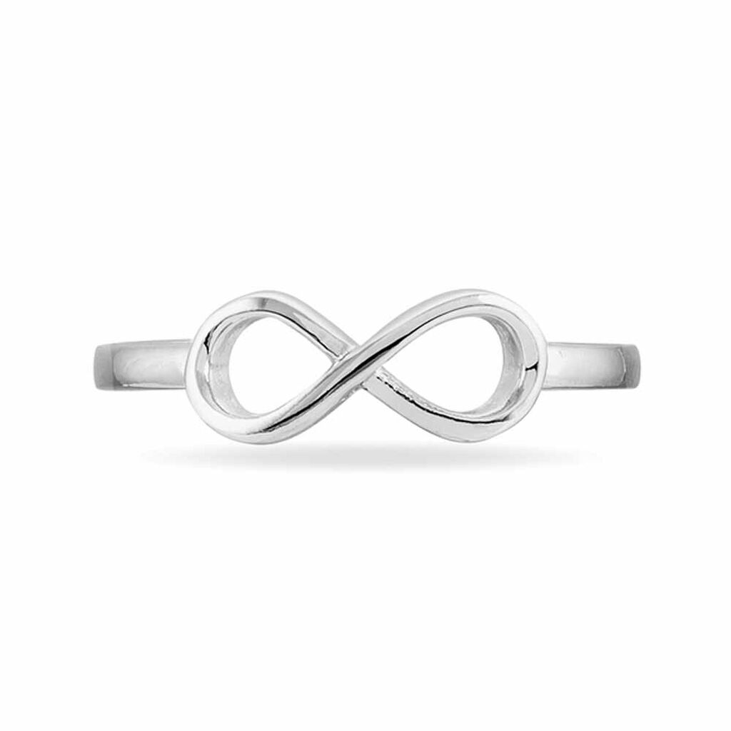 HELSA 1 Damen Ring Silber 925 Unendlichkeit