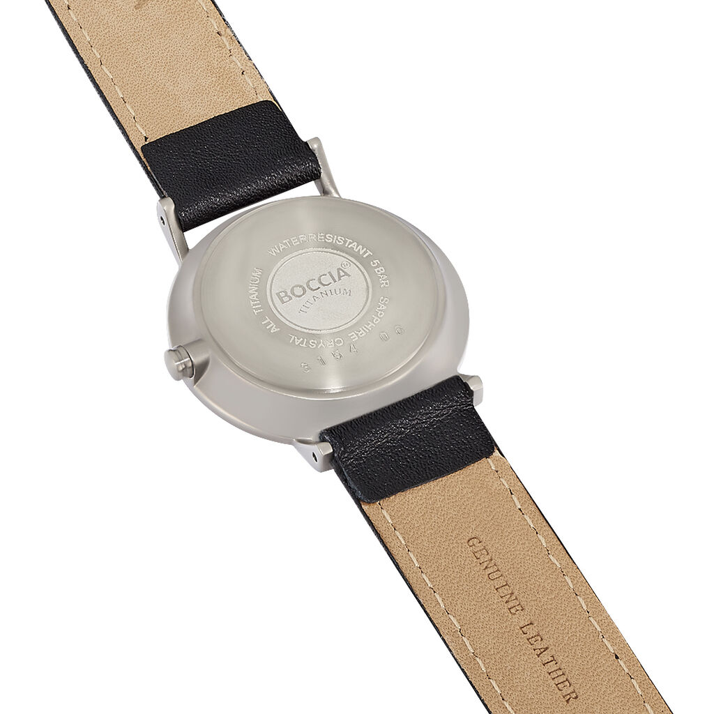 Boccia Herrenuhr Titanium 3296-01 Quarz