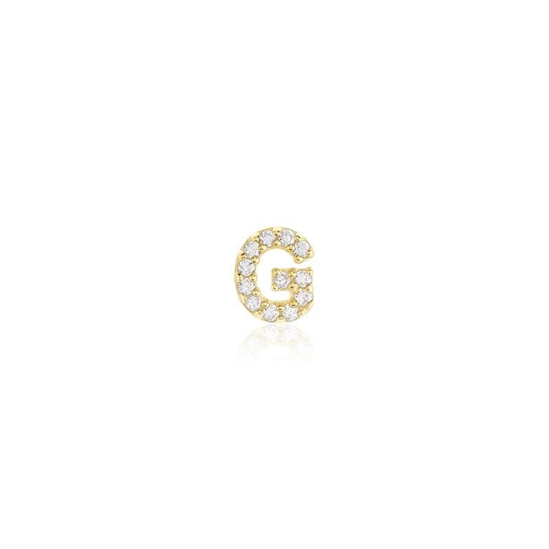 Boucles D'oreilles Puces Jodoca Or Jaune Oxyde De Zirconium - Spannringe Damen | OROVIVO