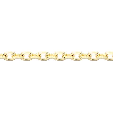 Damen Ankerkette Gold 375 Diamantiert  - Halsketten Damen | OROVIVO