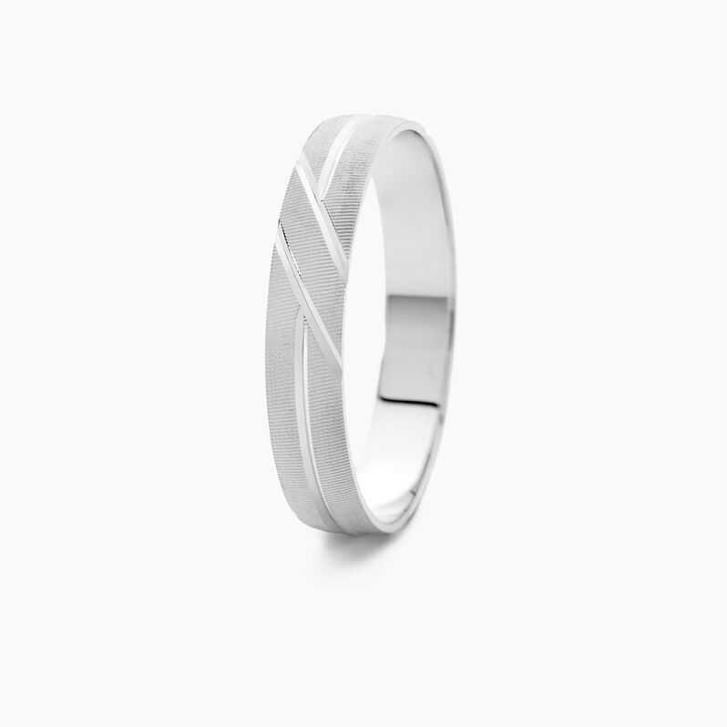 Alliance Mercure Or Weiss - Spannringe Unisex | OROVIVO