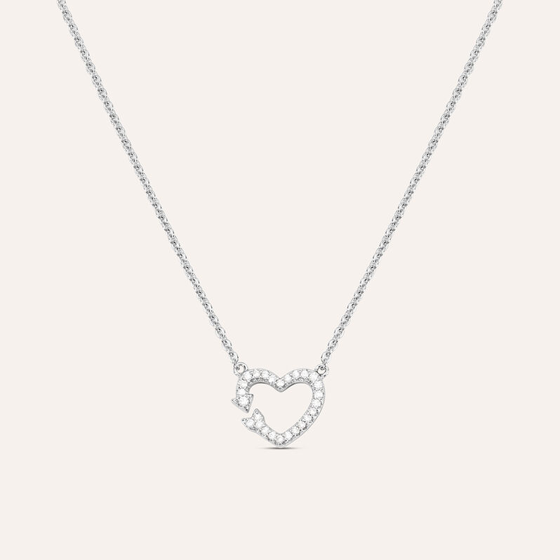 Collana Silver Moments Argento Rodiato Cubic Zirconia - Spannringe Damen | OROVIVO