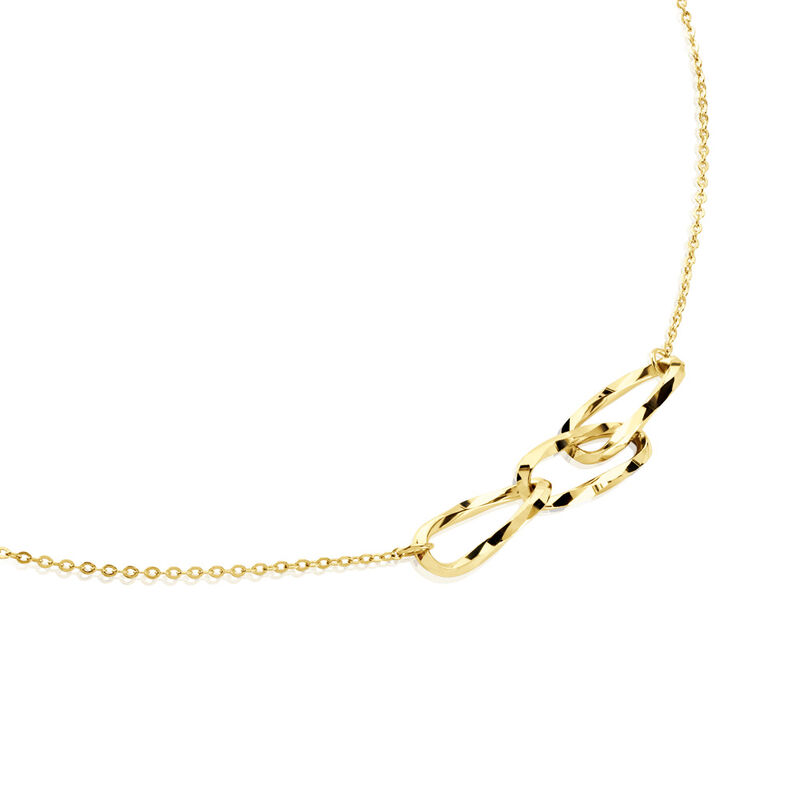 Damen Collier Gold 585 Ovalo 4,5cm - Halsketten Damen | OROVIVO