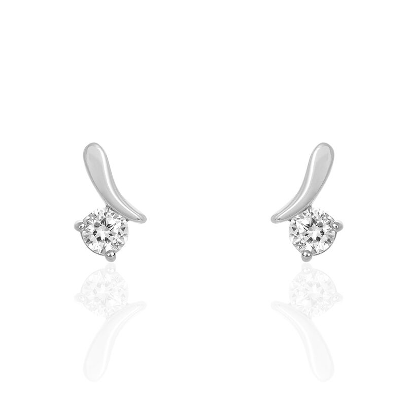 Damen Ohrstecker Silber 925 Zirkonia - Ohrstecker Damen | OROVIVO