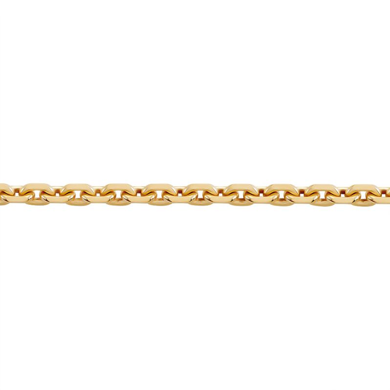 Damen Ankerkette Gold 375 Diamantiert  - Halsketten Damen | OROVIVO
