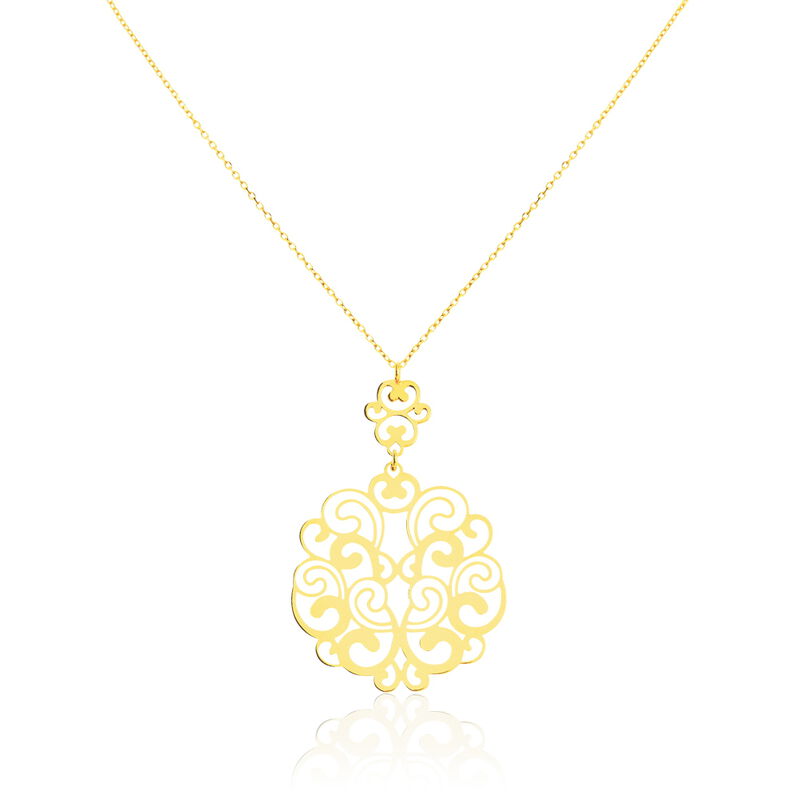 Collier Colette Arabesque Or Jaune - Spannringe Damen | OROVIVO