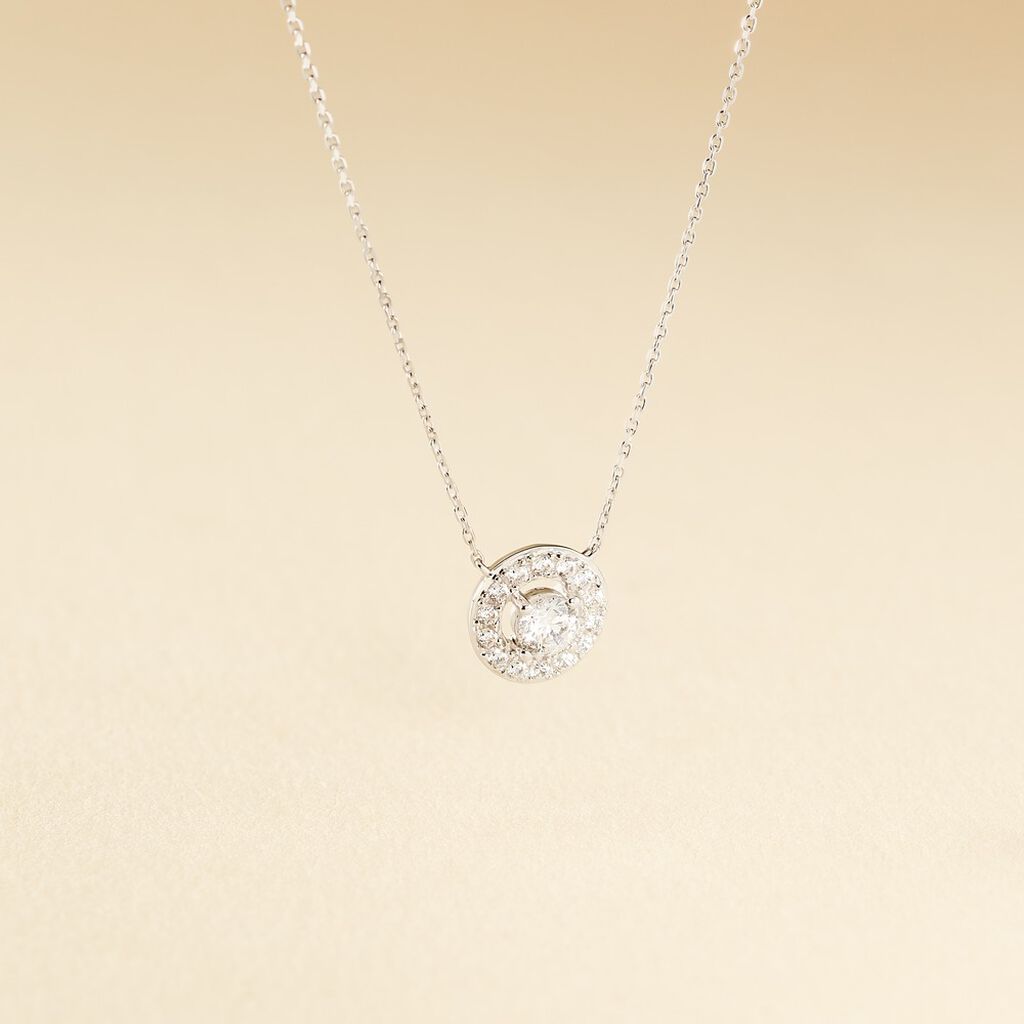 Kette Gold Weiss Ninon Oxide - Spannringe Damen | OROVIVO