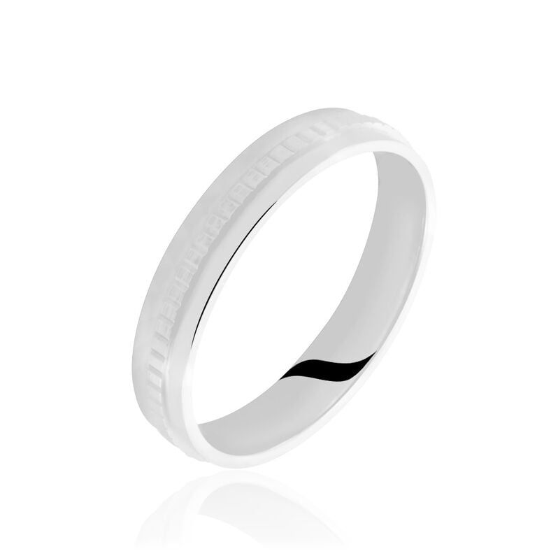 Alliance Gregorio Argent Weiss - Spannringe Herren | OROVIVO