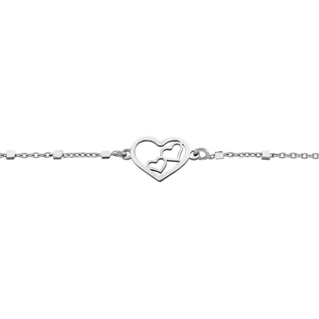 Damen Armband Silber 925 Herz Robina - Kugelarmbänder Damen | OROVIVO