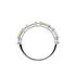 Liberta Damen Ring Wei&szlig;gold 375 (9 Karat) Topas Himmelblau 0,21 ct