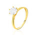 KRAPPE 6 Damen Ring Gold 375 (9 Karat) Zirkonia Weiß 2,35 ct
