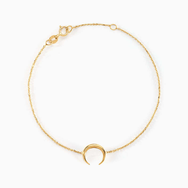 Bracelet Luna Or Jaune - Spannringe Damen | OROVIVO
