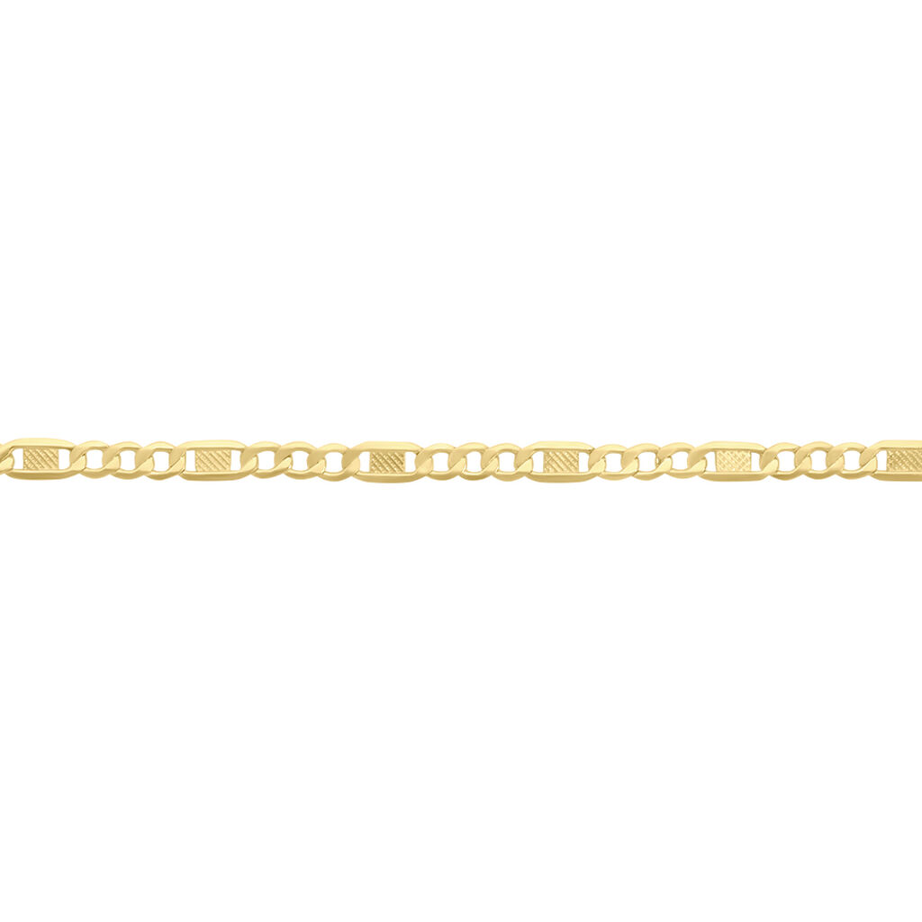 Unisex Figarokette Gold 375  - Halsketten Unisex | OROVIVO