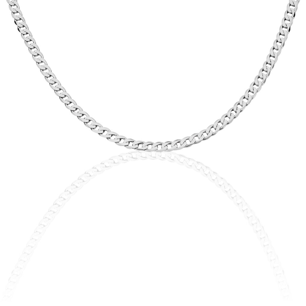 PANZER S 8 Unisex Kette Silber 925 B 5 mm, Kette ohne Stein