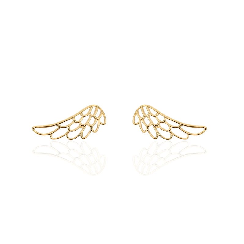 Boucles D'oreilles Pendantes Kateline Plaque Or Jaune - Spannringe Damen | OROVIVO