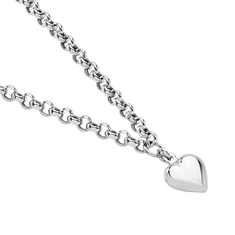 Damen Collier Silber 925 Geometrisch Elyse 4,5cm 53mm 14,00mm - Halsketten Damen | OROVIVO