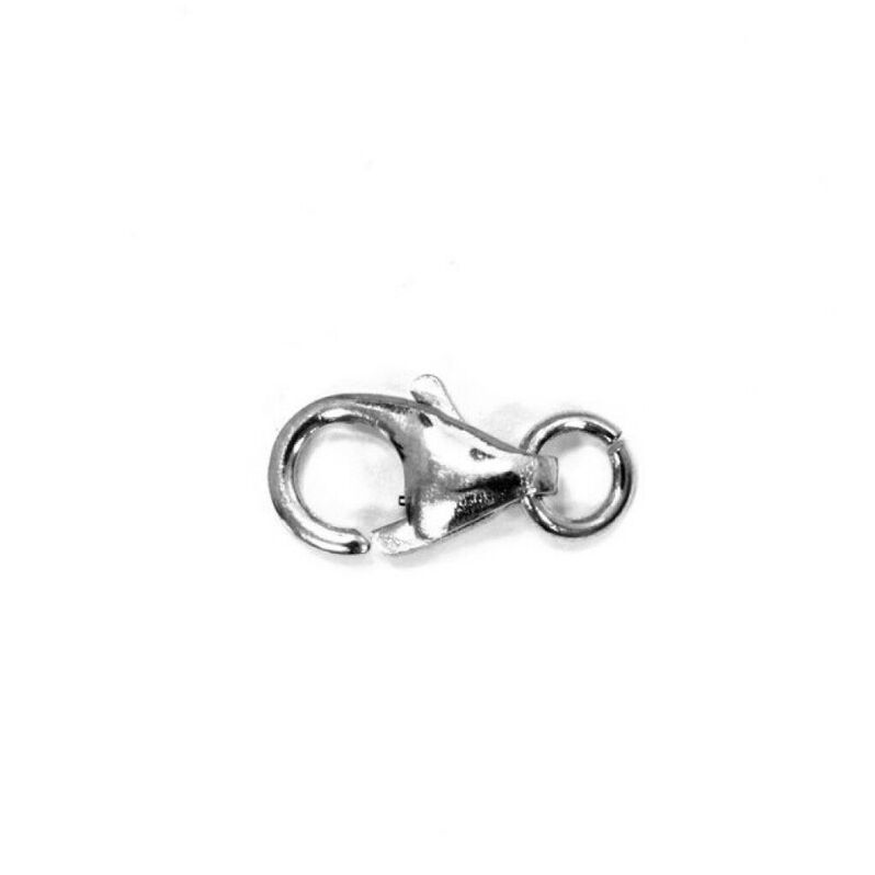 Moschettone Oro bianco Medium - Spannringe Unisex | OROVIVO