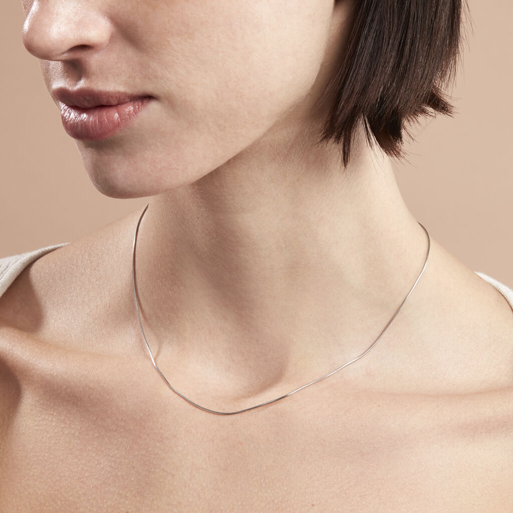 Damen Schlangenkette Silber 925  - Halsketten Damen | OROVIVO